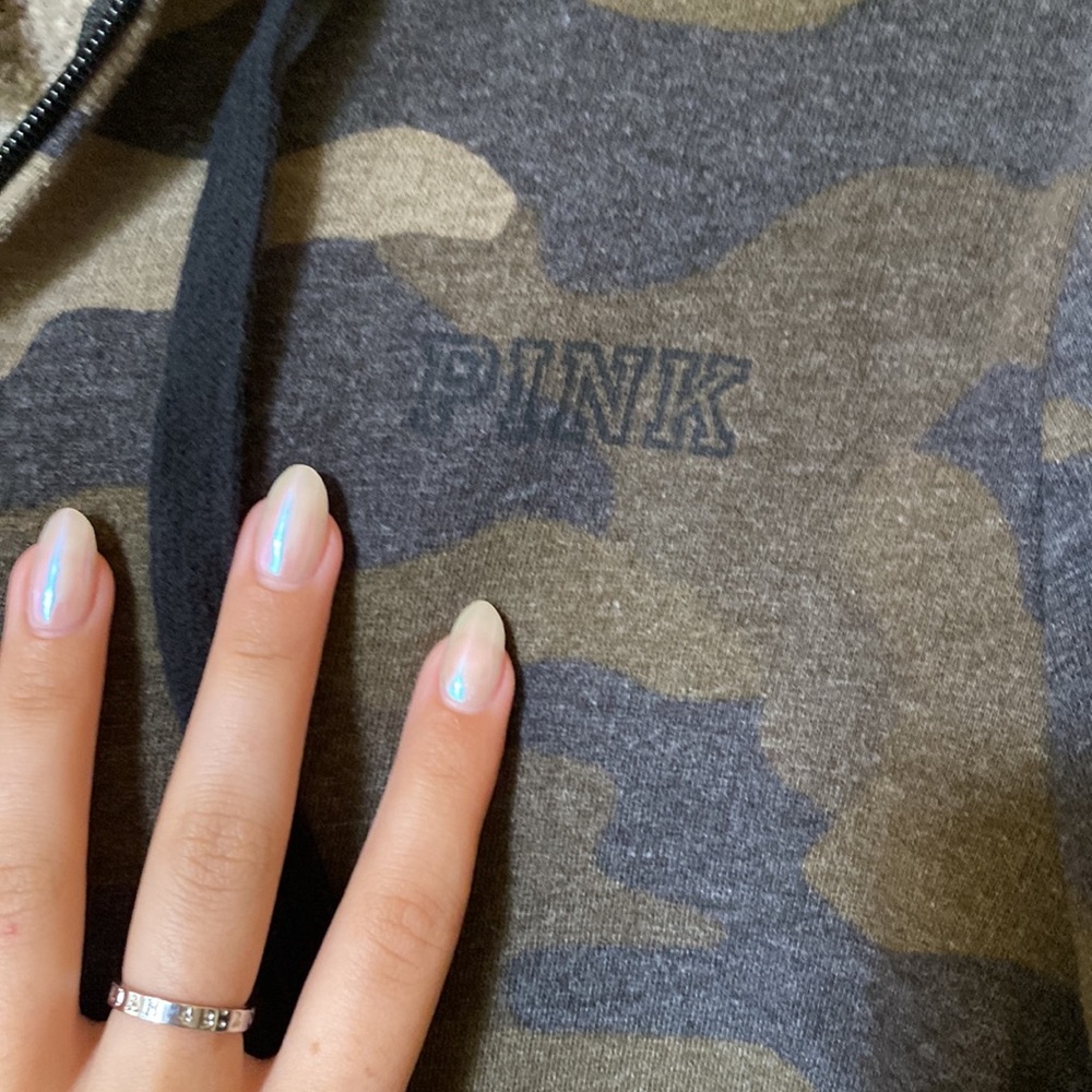 Camo Pink Zip up - Picture 3 of 3